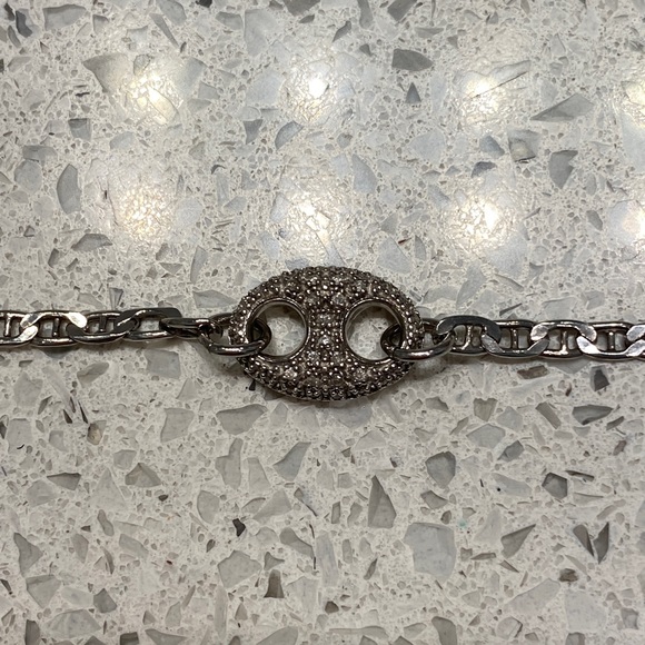 Sterling Silver Diamond pendant - Picture 1 of 7